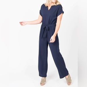 NWT Agnes & Dora Suit Yourself Navy Jumpsuit | Size: XL